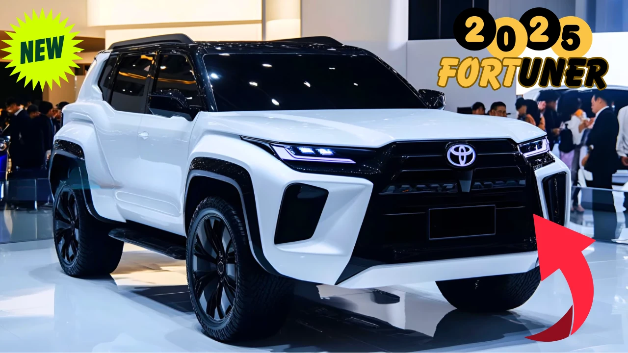 2025 Toyota Fortuner Facelift Boosts Sporty Design and Off-Road Power