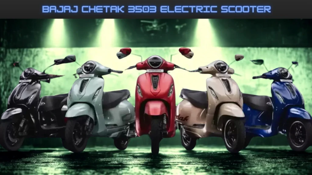 Bajaj Chetak 3503 Electric Scooter Launched in India With Classic Design and Smart Features