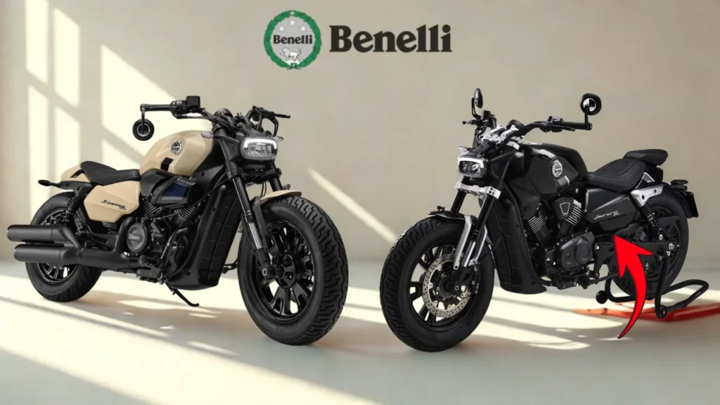 Benelli Leoncino 400 Bobber Unveiled with V-Twin Engine & Bold Bobber Looks!
