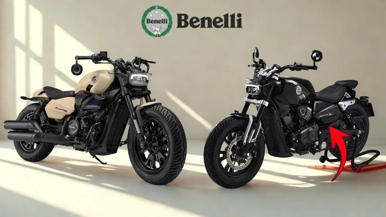Benelli Leoncino 400 Bobber Unveiled with V-Twin Engine & Bold Bobber Looks!