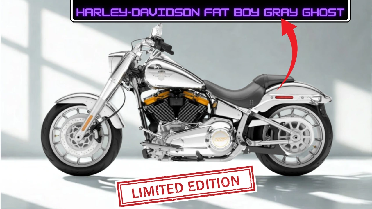 Harley-Davidson Fat Boy Gray Ghost Launched Limited-Edition With Only 1,990 Units Worldwide