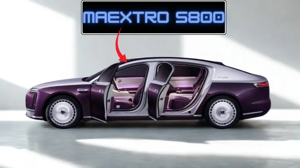 Huawei Enters Luxury EV Market in China with 1M Yuan Maextro S800