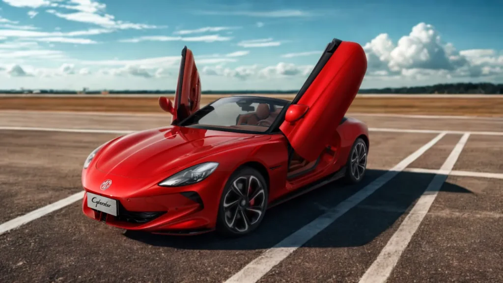 MG Cyberster India Launch Confirmed for June 25 – Bookings Open Now!