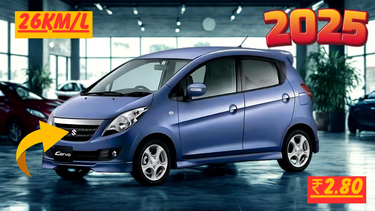 Maruti Suzuki Cervo Launched at ₹2.80 Lakh, 26KmL Mileage
