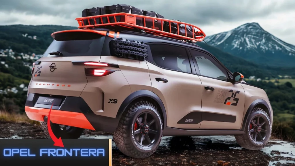 Opel Presents Frontera Gravel with Bold Off-Road Design