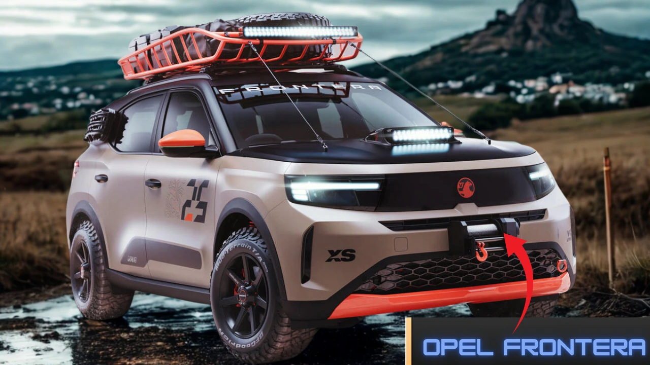 Opel Presents Frontera Gravel with Bold Off-Road Design