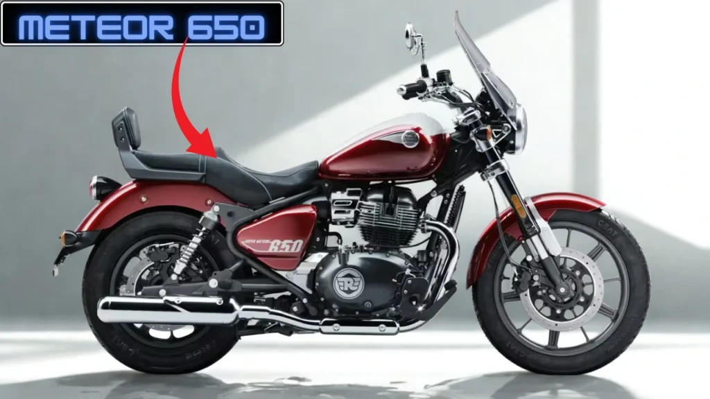 Royal Enfield Super Meteor 650 Transformed Into Custom Chopper by The Great Frog
