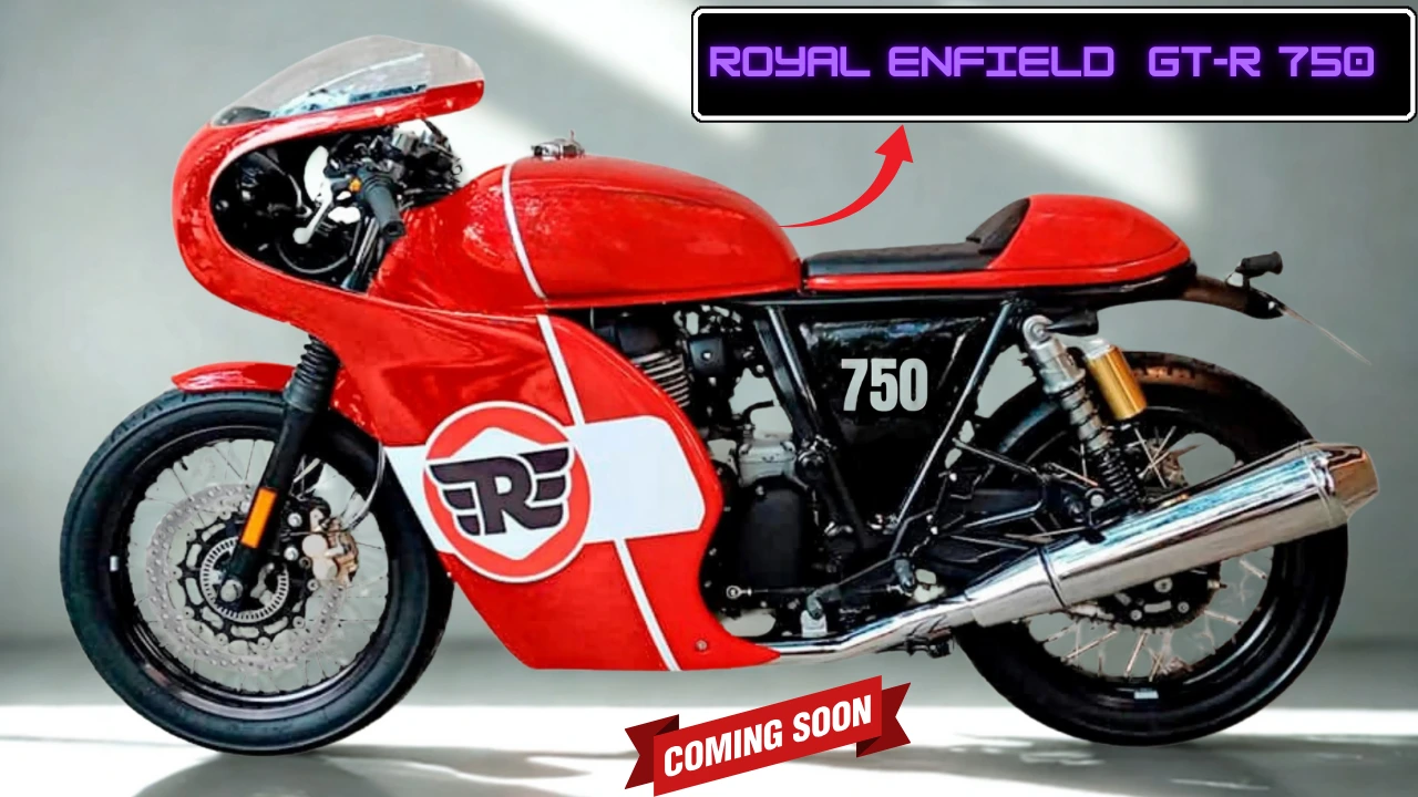 Royal Enfield's First 750 cc Bike GT-R 750 Launching Soon in India