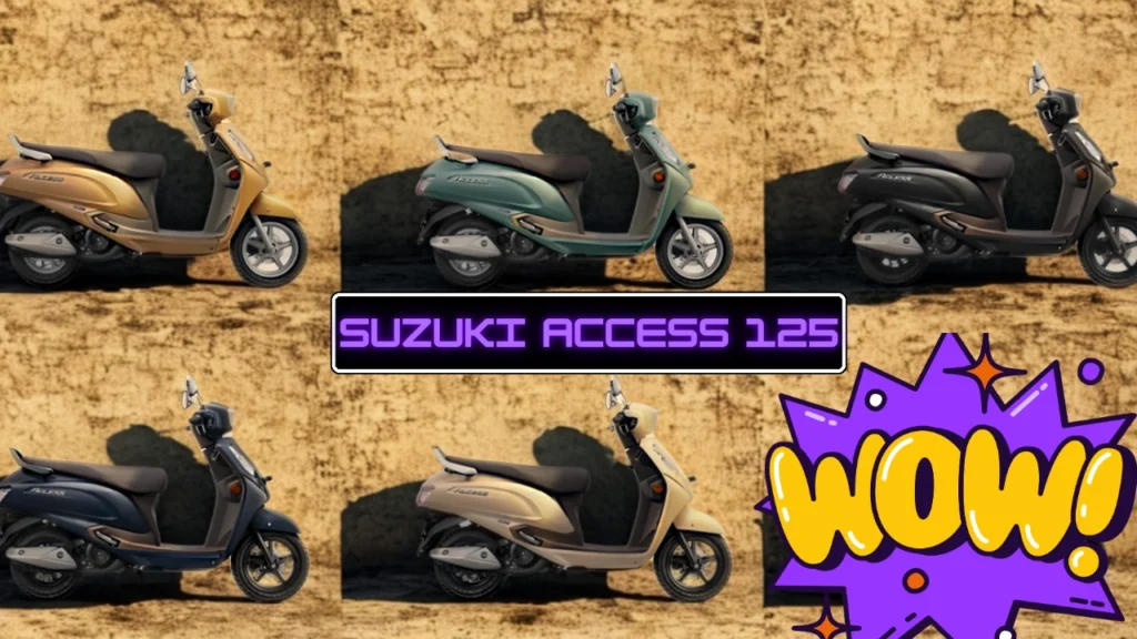 Suzuki Access 125 2025 Now Smarter with Bluetooth and Advanced Features