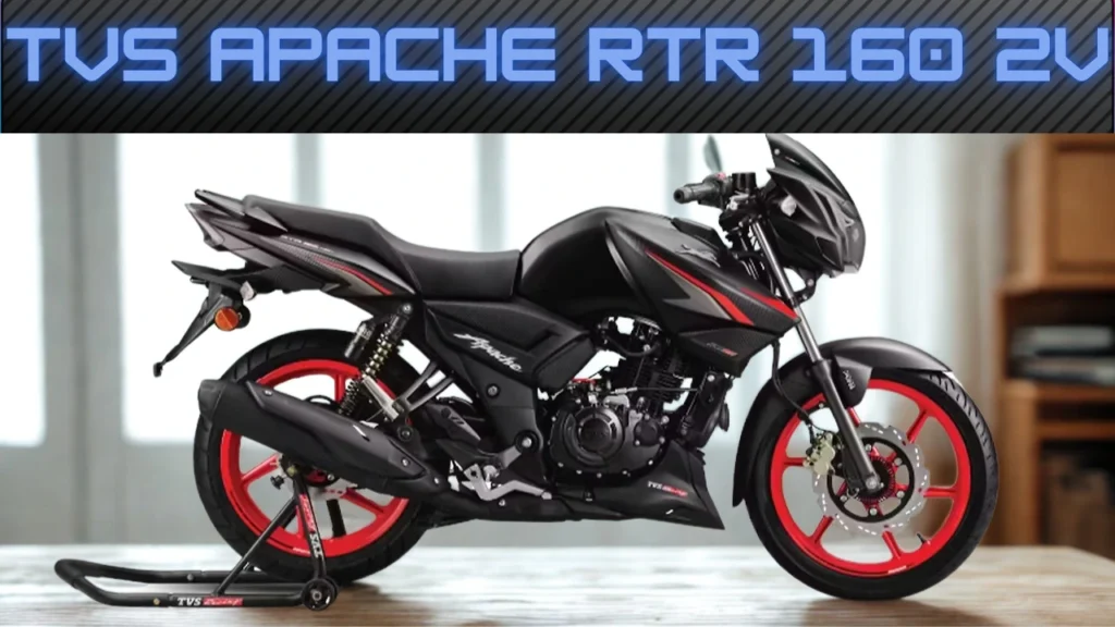 TVS Apache RTR 160 2V Racing Edition Launched with Bold Design and Enhanced Performance