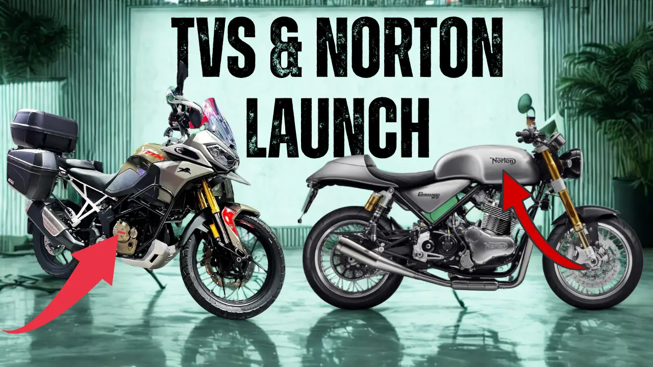 TVS Teases 2025 Line-Up: Apache RTX, Affordable EVs & Norton Launch