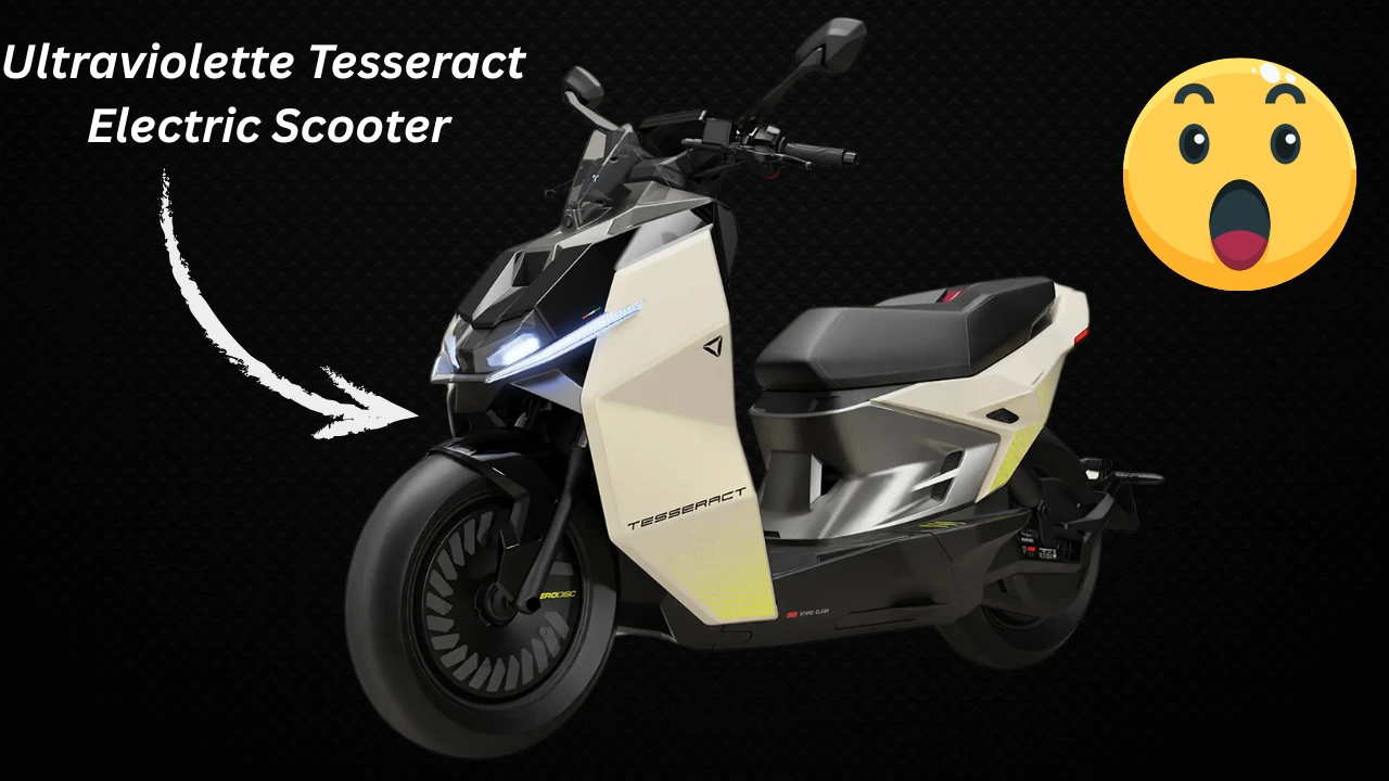 Ultraviolette Tesseract Electric Scooter Launched - 261km Range, ₹1.2 Lakh