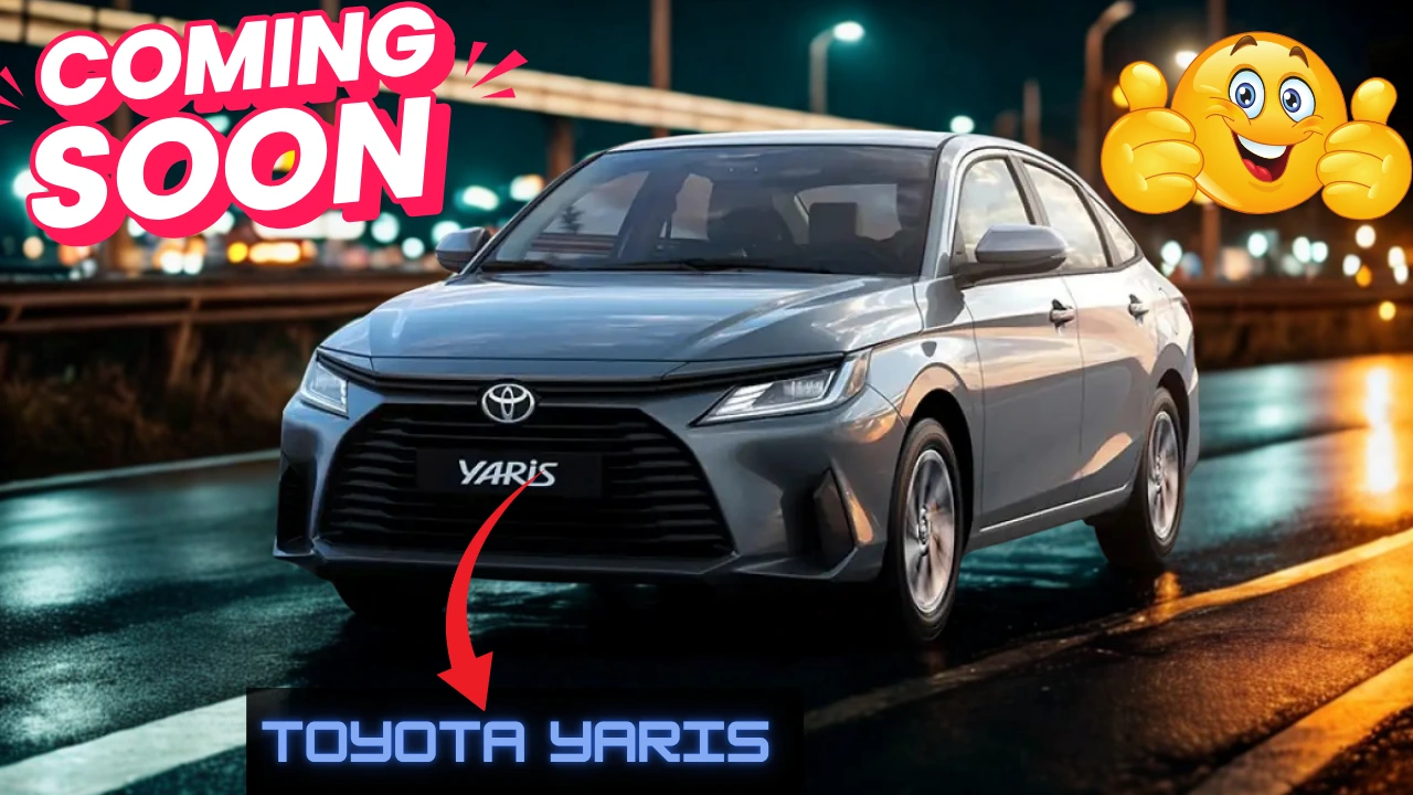 Toyota Yaris 2025 Launching Soon with Sleek Look and Smart Features