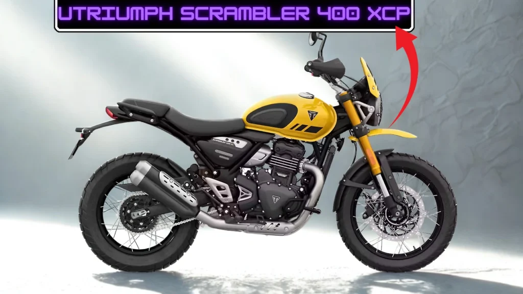 Triumph Scrambler 400 XC Launched at ₹2.94 Lakh with Bold Looks and Adventure Features