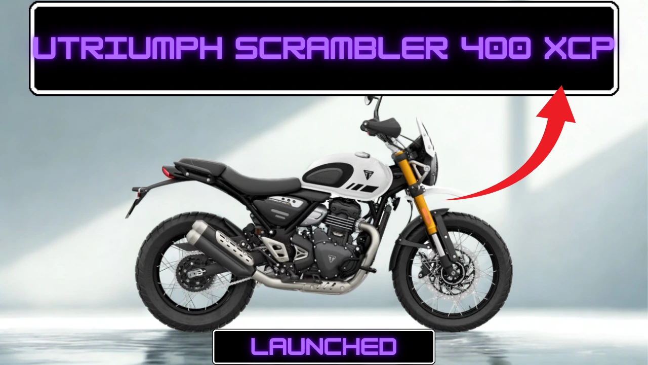 Triumph Scrambler 400 XC Launched at ₹2.94 Lakh with Bold Looks and Adventure Features