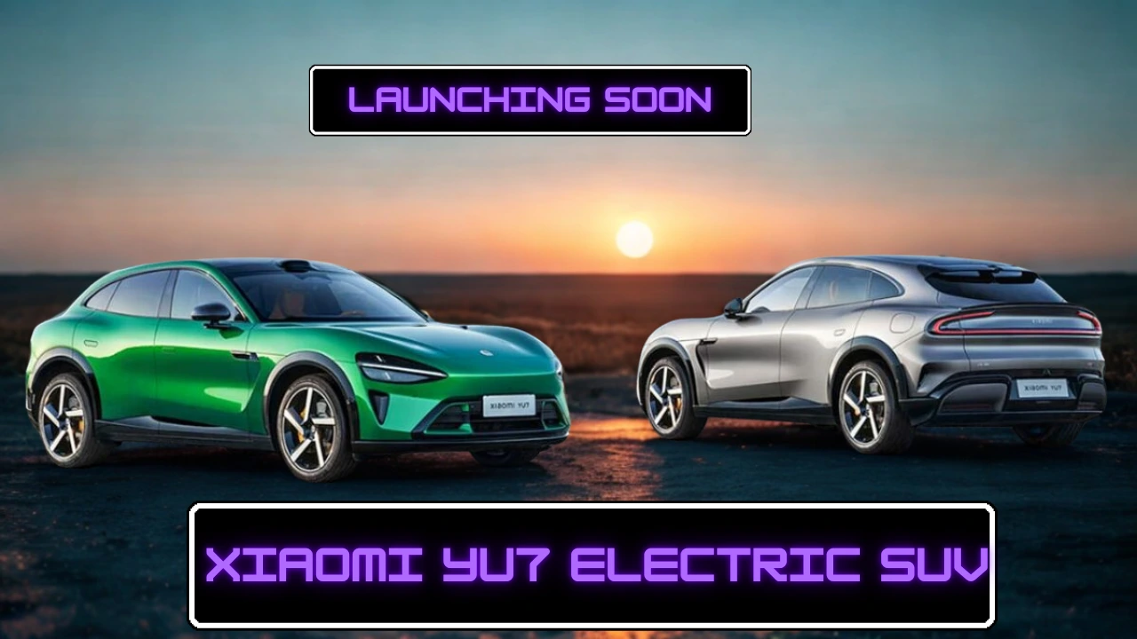 Xiaomi YU7 Electric SUV Launching Soon with Three Powerful Variants