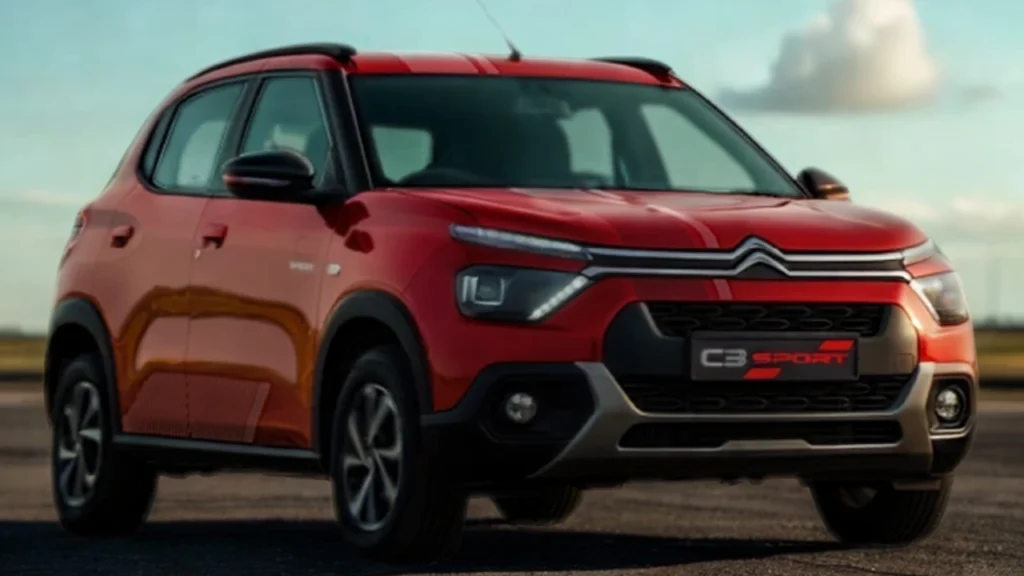 Citroen C3 Sport Edition Debuts with New Styling at ₹6.44 Lakh 