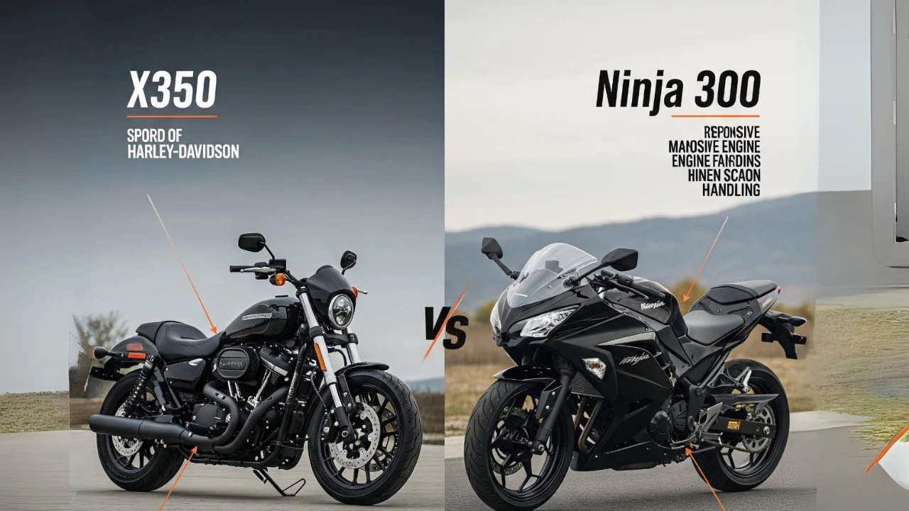 Harley-Davidson X350 vs Kawasaki Ninja 300: Which Entry-Level Beast Roars Louder?