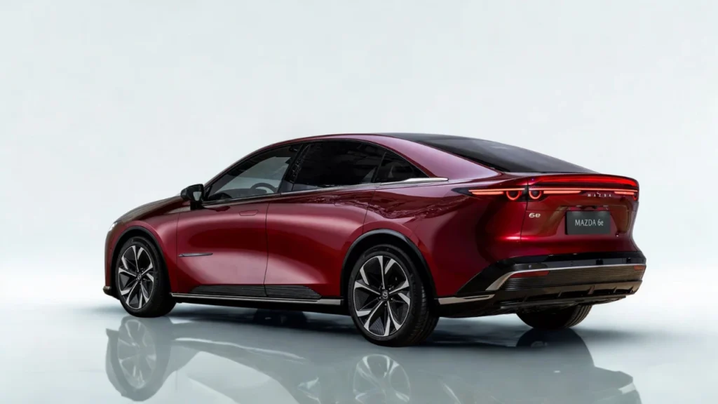 Mazda 6e Electric Sedan Arrives in Europe with 552 km Range