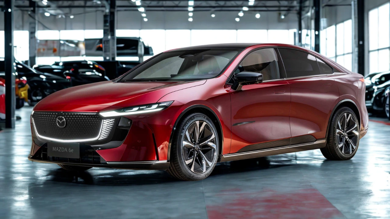 Mazda 6e Electric Sedan Arrives in Europe with 552 km Range