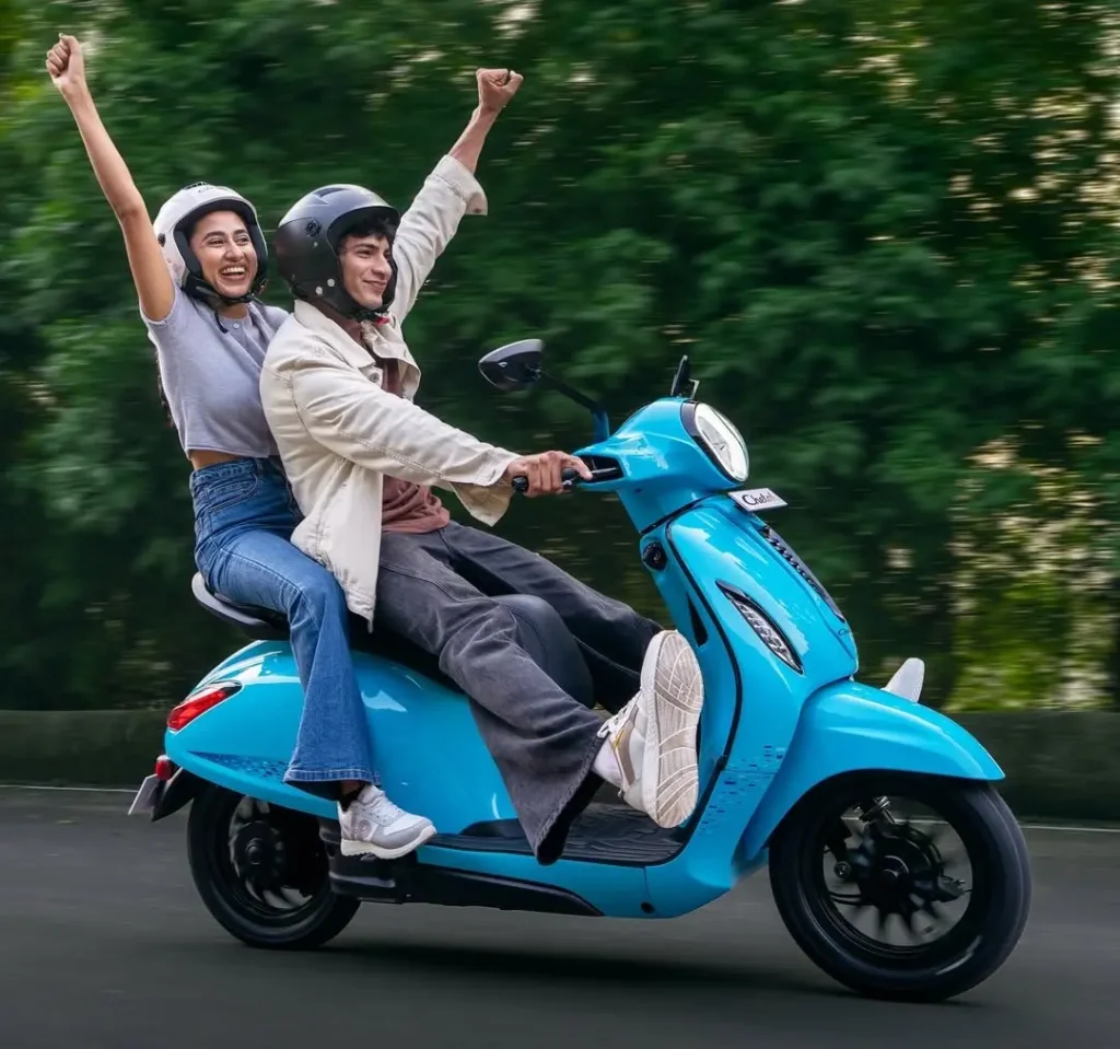 New Bajaj Chetak 3001 Electric Scooter Launched at ₹99,990!
