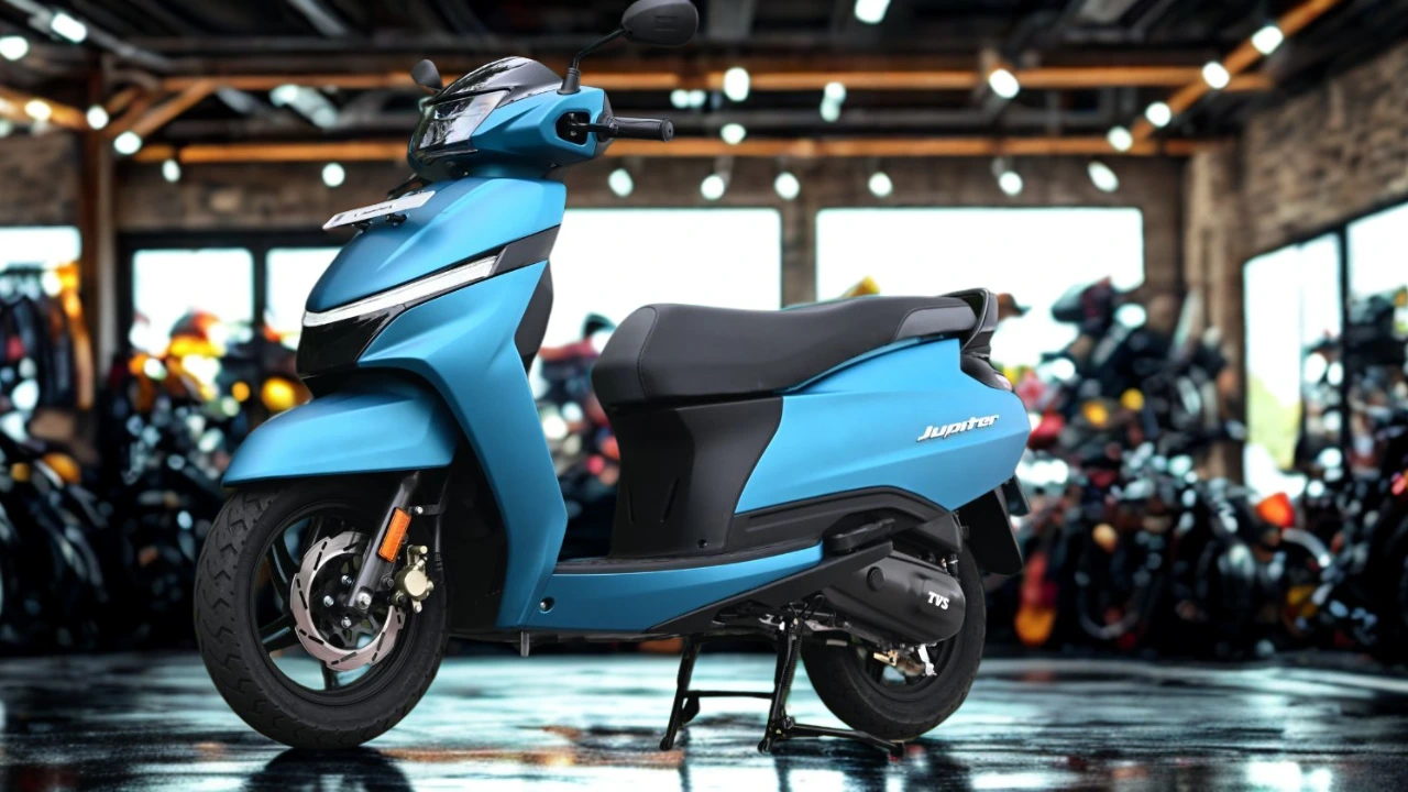 TVS Just Launched a Sleeker, Smarter Jupiter 125!