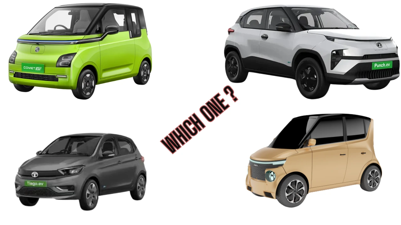 Tata, MG & PMV: Best Electric Cars Under ₹10L in India