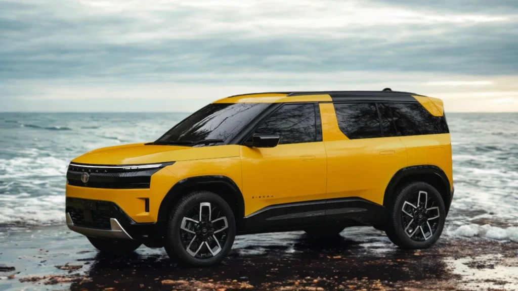 Tata Sierra Makes A Bold Comeback with EV and Petrol Versions Launching Soon