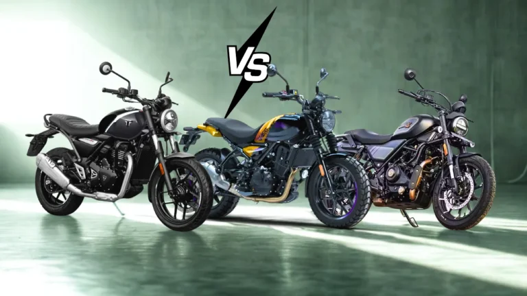 Triumph Speed T4 vs Royal Enfield Guerrilla 450 vs Harley-Davidson X440: Real-World Review