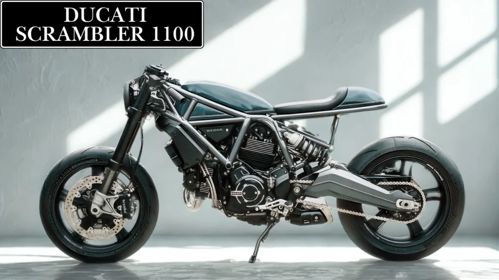Wedge Motorcycle Turns Ducati Scrambler 1100 into a Café Racer Masterpiece