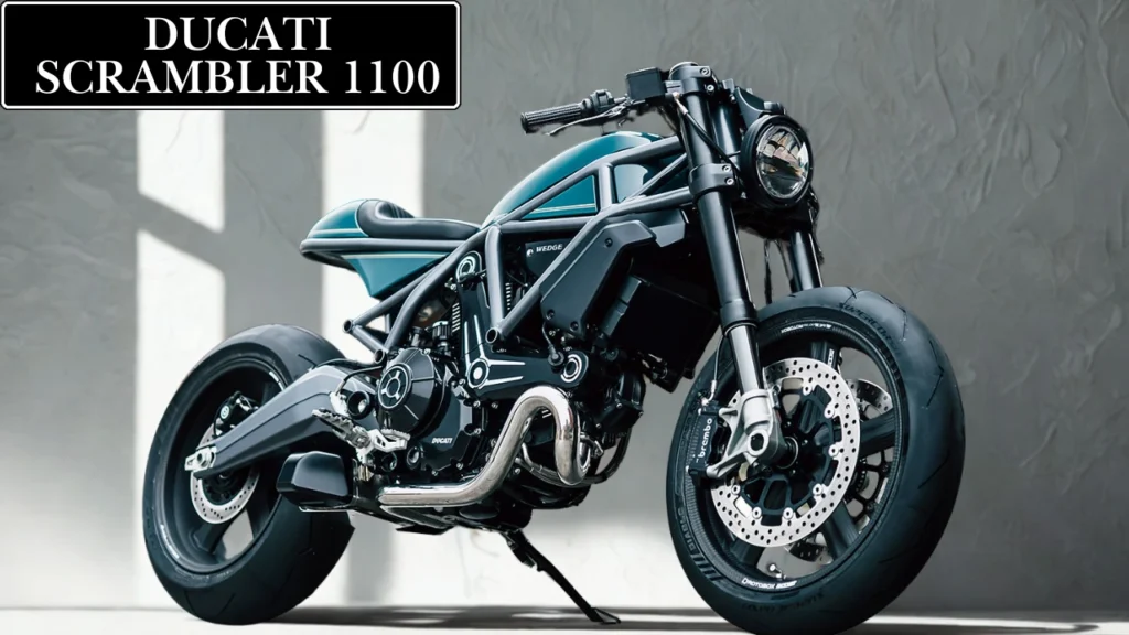 Wedge Motorcycle Turns Ducati Scrambler 1100 into a Café Racer Masterpiece