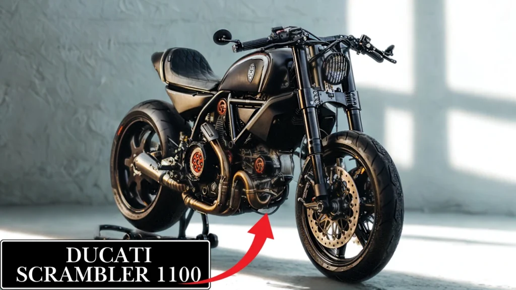 Wedge Motorcycle Turns Ducati Scrambler 1100 into a Café Racer Masterpiece