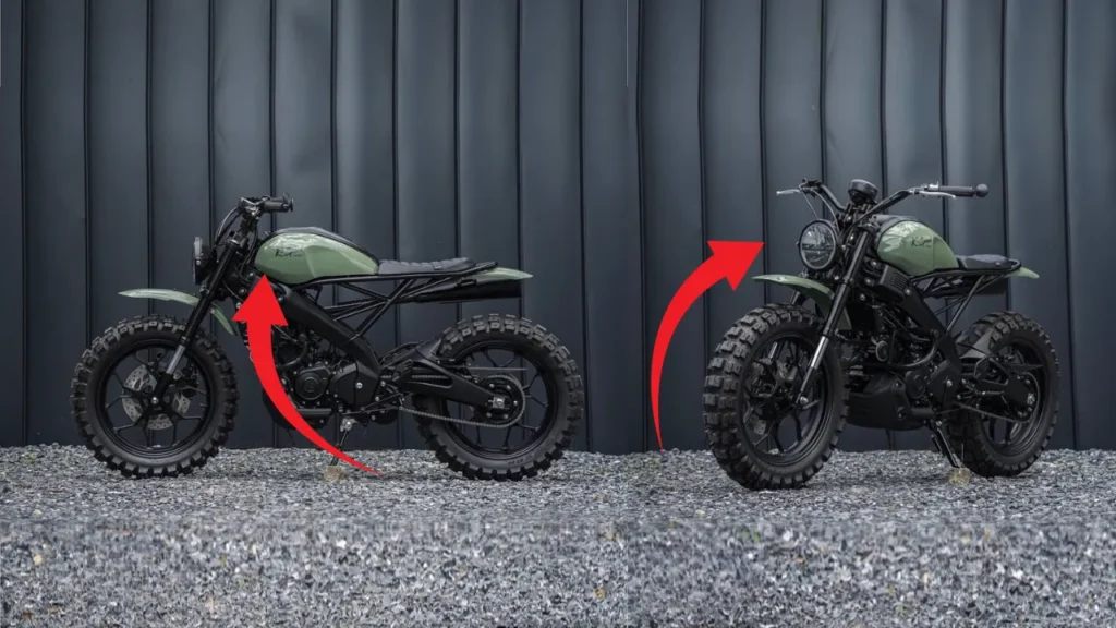 Yamaha XSR155 Scrambler Looks Like a Big Bike, Not Just 155cc!