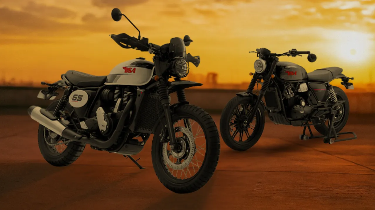 BSA Motorcycles Scrambler 650 and Bantam 350 Official Unveil