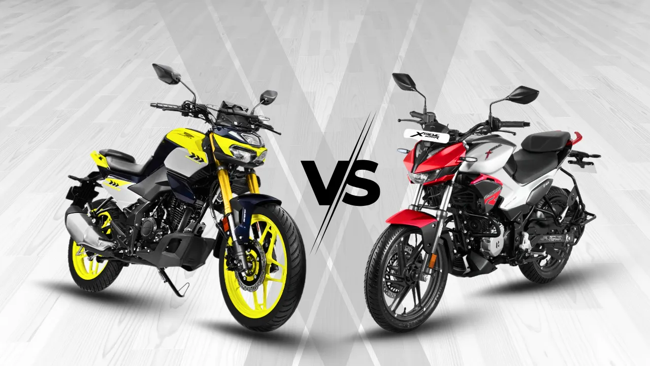 Honda CB125 Hornet vs Hero Xtreme 125R Side-by-Side Comparison