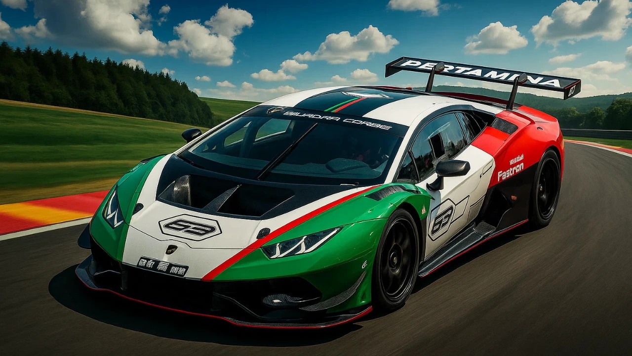 Lamborghini Temerario GT3 Debuts at Goodwood with V8 Fury