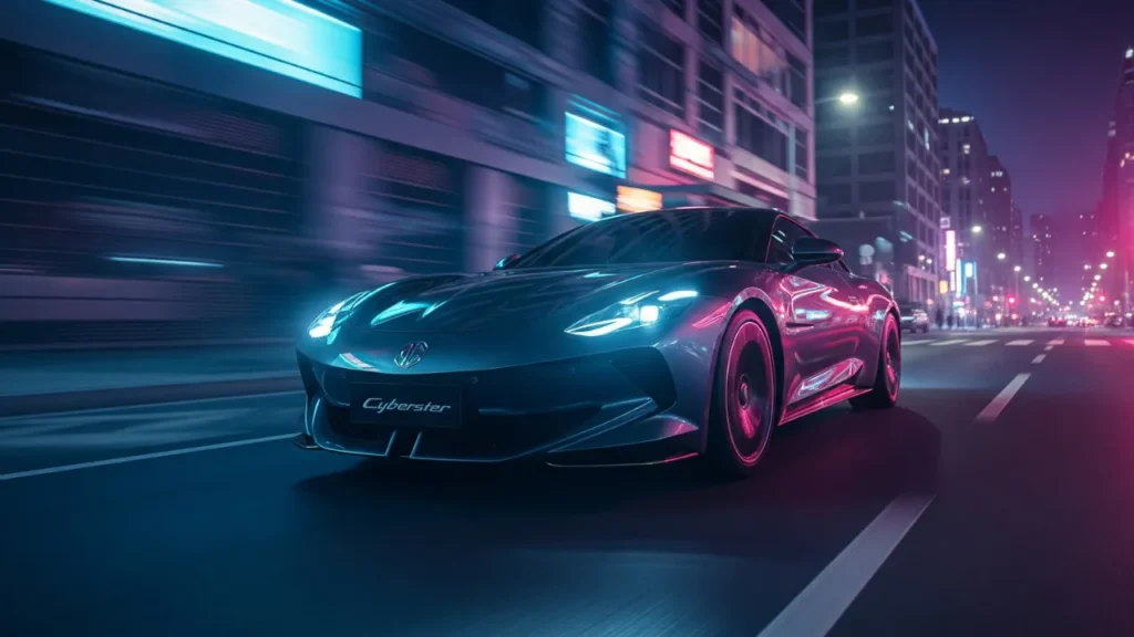 MG Cyberster EV With Scissor Doors Launching in India by August 2025!