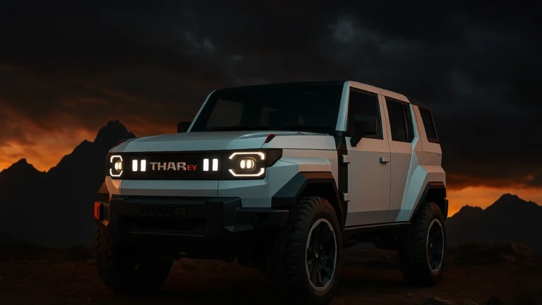 Mahindra Vision.T Concept SUV Surfaces with Rugged Electric Ambitions