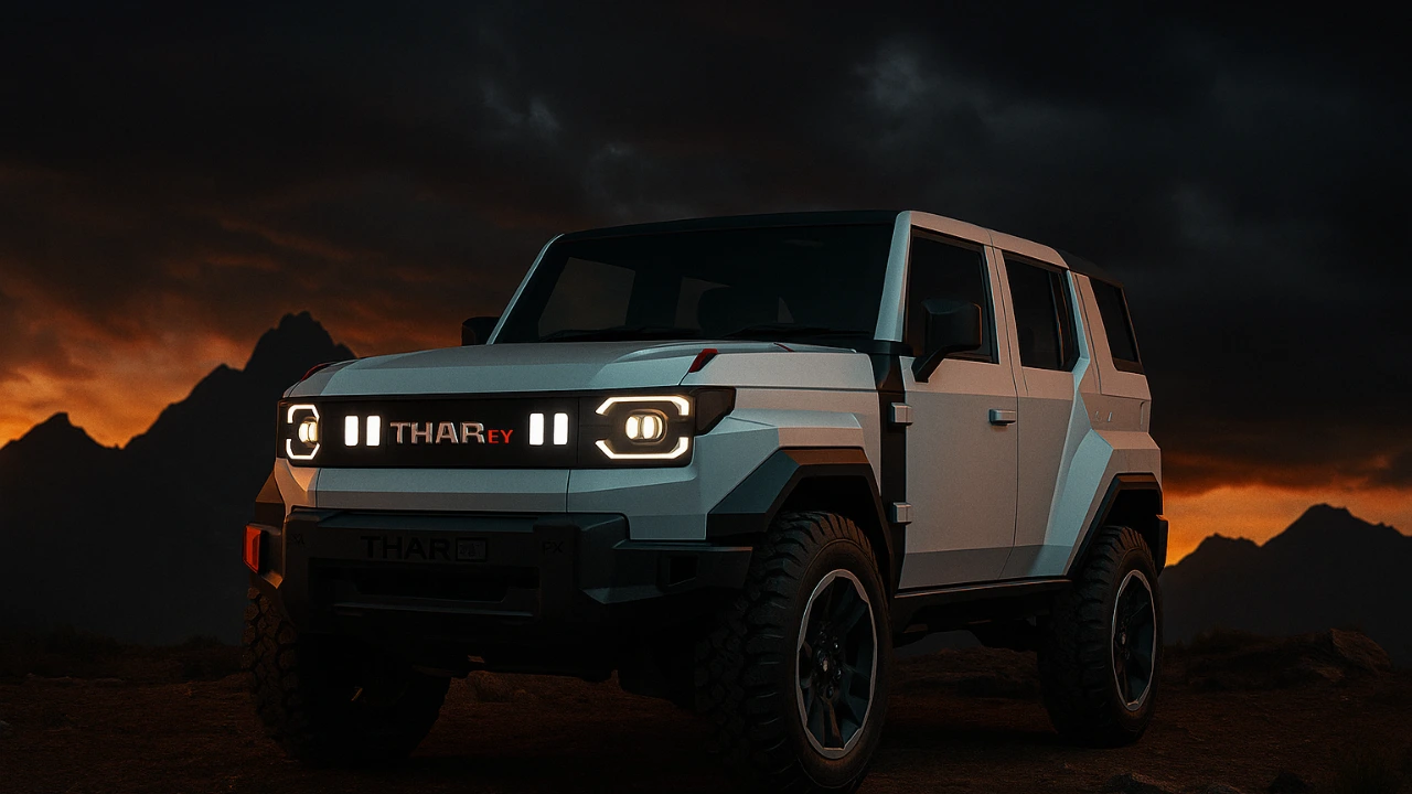 Mahindra Vision.T Concept SUV Surfaces with Rugged Electric Ambitions