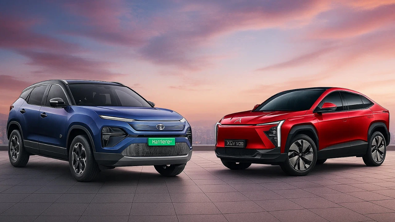 Electric Showdown: Mahindra XUV.e9 vs Tata Harrier EV – Which EV SUV Wins?