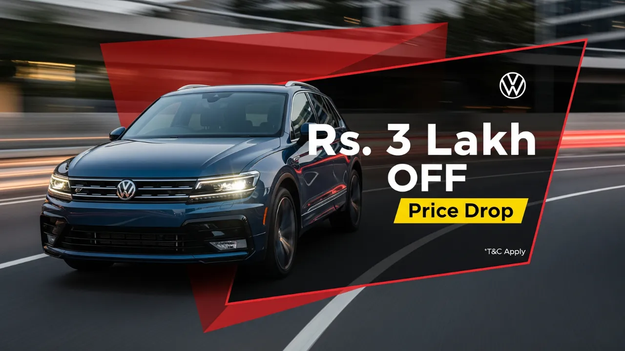 Volkswagen Tiguan R-Line now ₹3 lakh cheaper in India