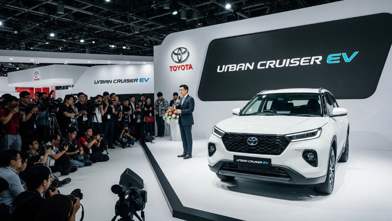 Toyota Urban Cruiser EV SUV Launching in India – Up to 500km Range!