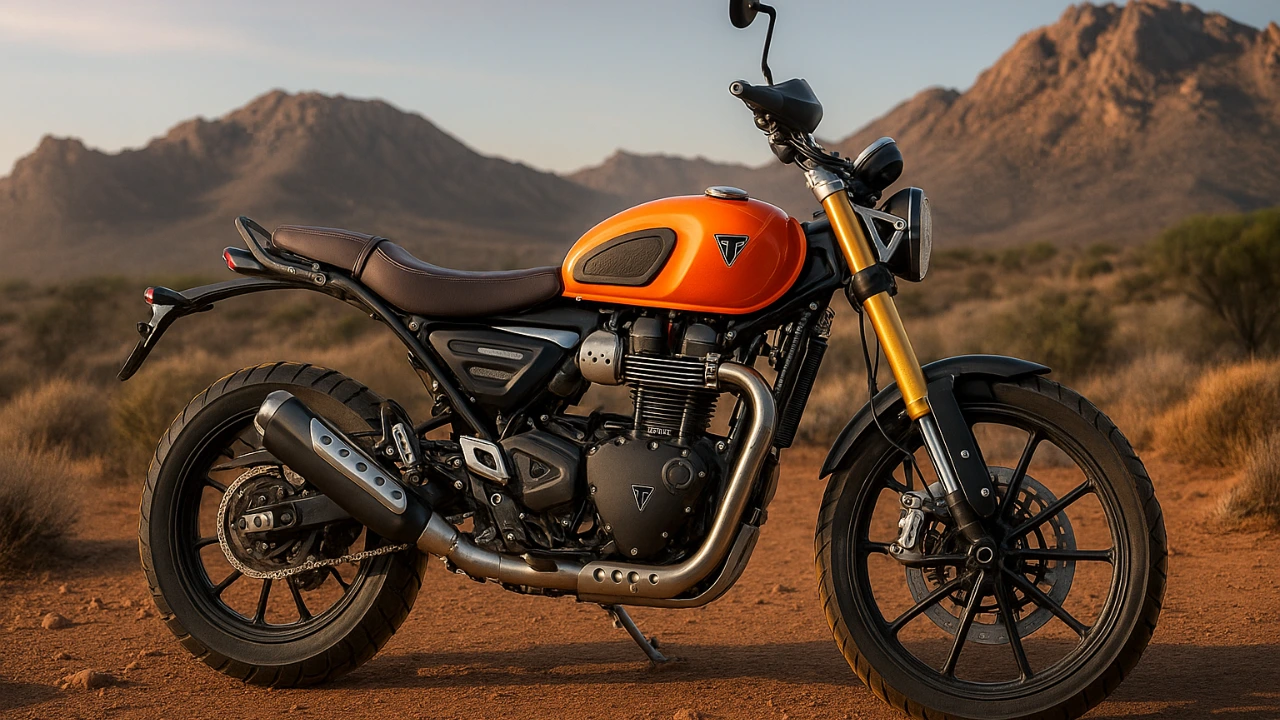 2026 Triumph Scrambler 400 X Gets a Vibrant Baja Orange Twist