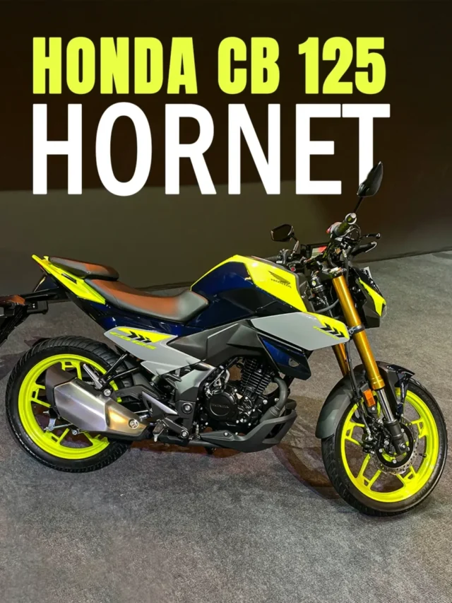 Honda CB 125 Hornet Launched! Best-Looking 125cc Yet?