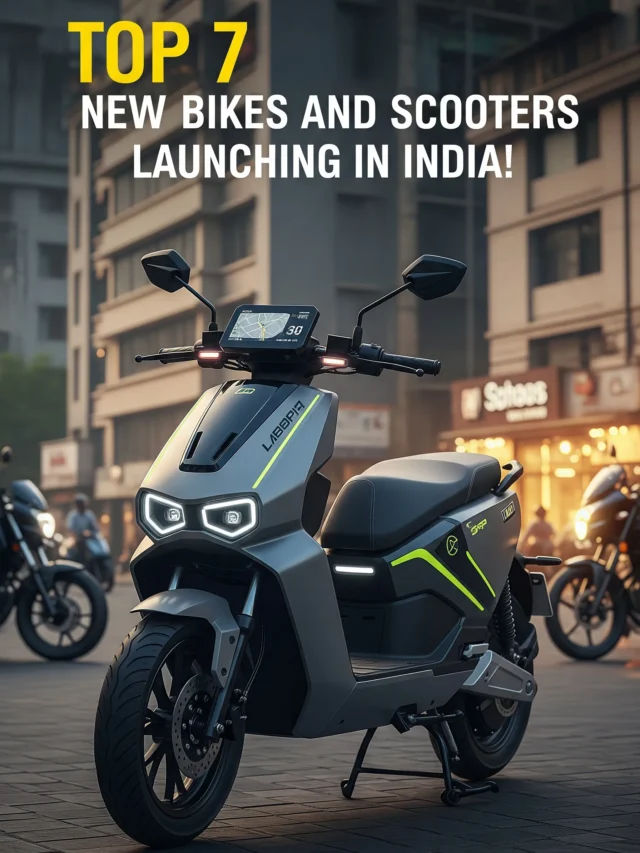 Top 7 New Bikes and Scooters Launching in India!