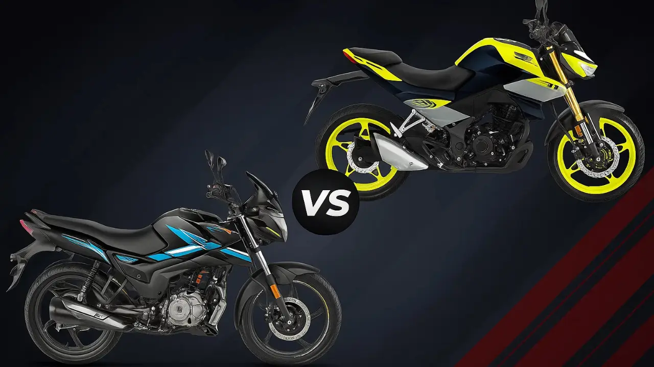 Hero Glamour X 125 vs Honda CB125 Hornet comparison.