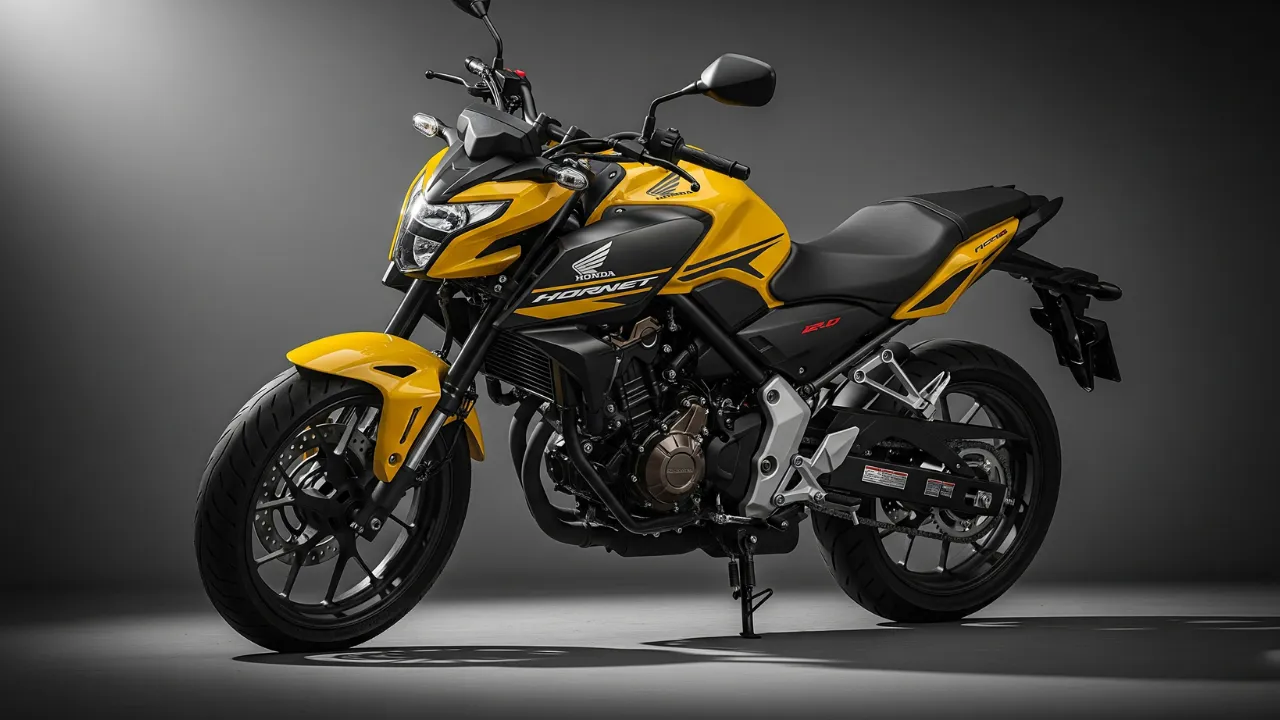 Honda Hornet 2.0 2025 with TFT Display and Traction Control