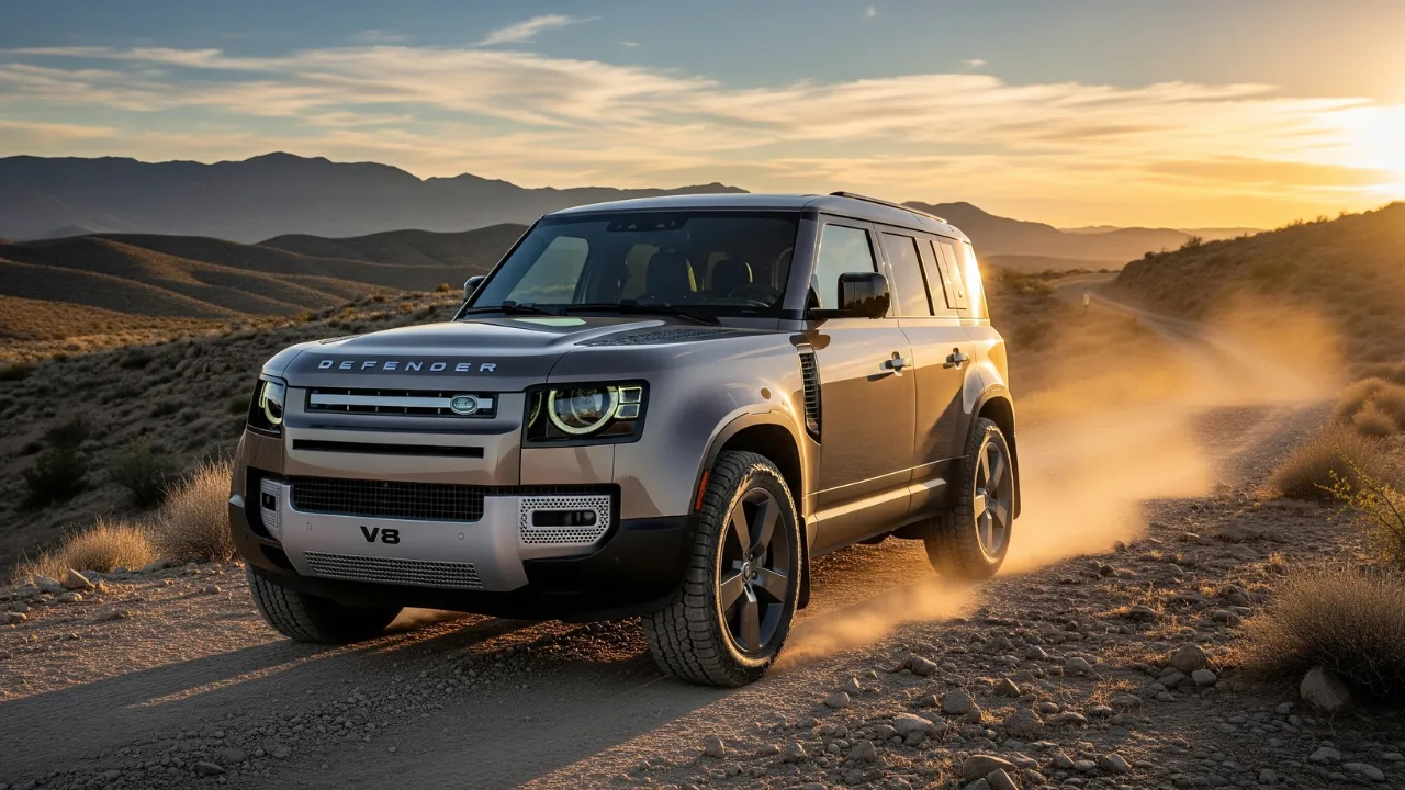 2025 Land Rover Defender V8 launched in India with 426hp engine and premium features