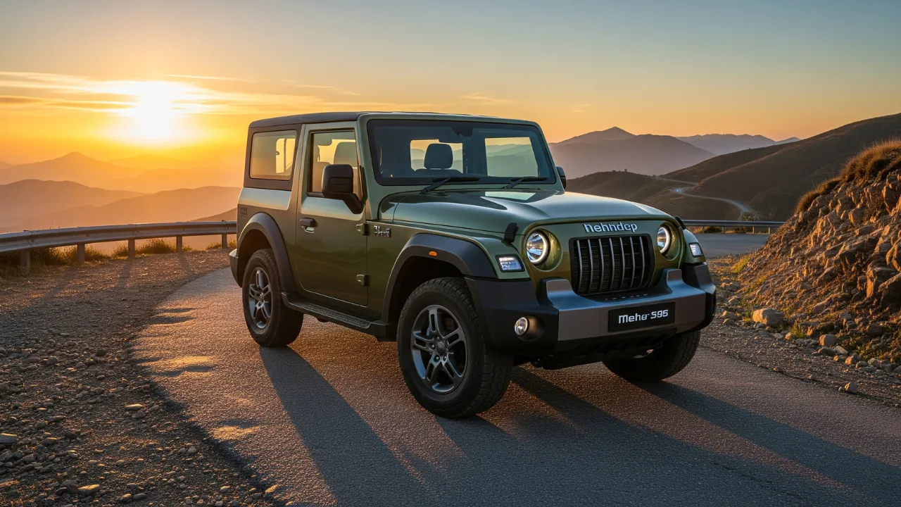 2025 Mahindra Thar Facelift Spotted Testing – Big Cabin Revamp Ahead