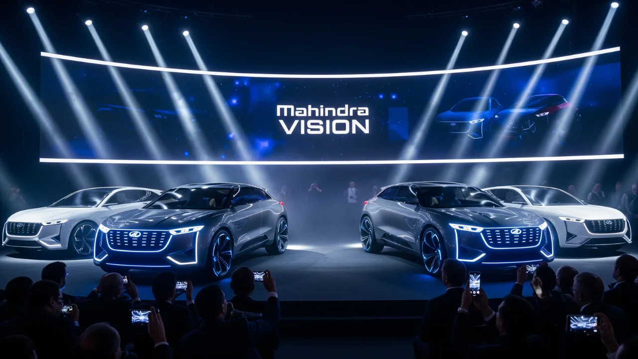 Mahindra Vision Cars Thar Scorpio Futuristic SUVs 2027